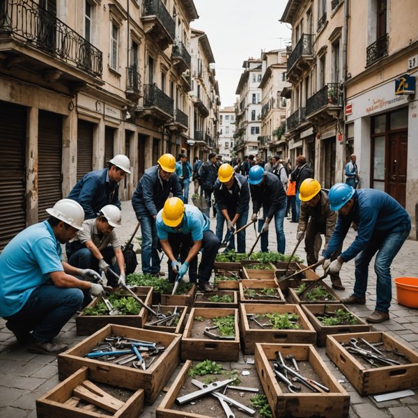 Quelles initiatives pour promouvoir les pratiques d'échange et de partage d'outils en milieu urbain ?
